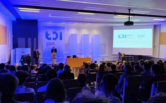 Uroczyste otwarcie Łódzkich Dni Informatyki na Wydziale Elektrotechniki, Elektroniki, Informatyki i Automatyki PŁ. fot. Katarzyna Matuszewska-Skalczyńska