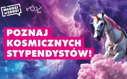 Plakat_z_napisem_poznaj_kosmicznych_stypendystów
