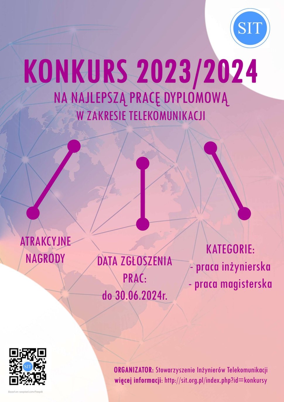 OGÓLNOPOLSKI KONKURS SIT NA NAJLEPSZĄ PRACĘ DYPLOMOWĄ W ZAKRESIE TELEKOMUNIKACJI