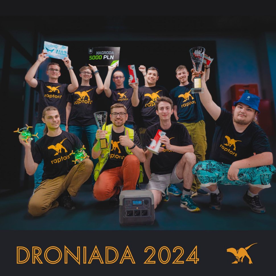 Drużyna Raptors podczas XI Droniady w Chorzowie z dronami oraz nagrodami!