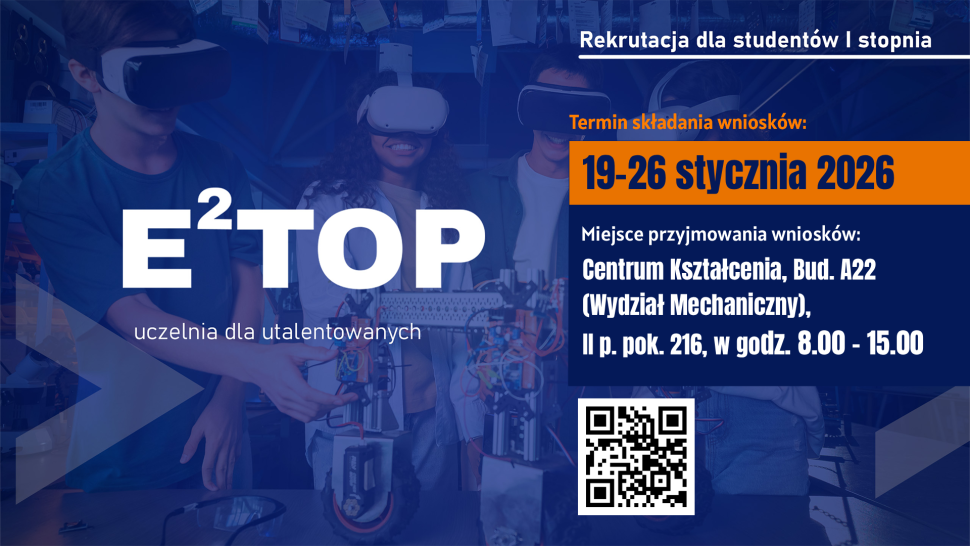 E2TOP_plakat informacyjny o rekrutacji