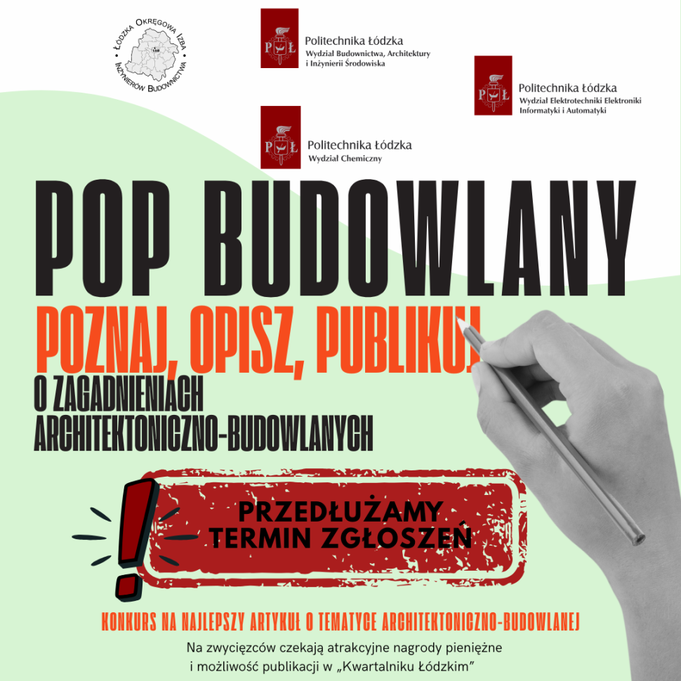 POP UP budowlany - przedłużony termin zgłoszen