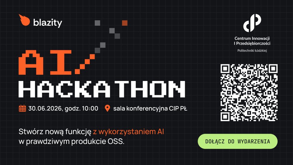 Studencki Hackathon AI x Open Source na Politechnice Łódzkiej