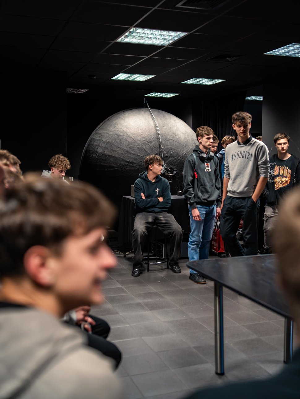 Pokazy w ciemni fotometrycznej. Foto: Michał Bińkiewicz