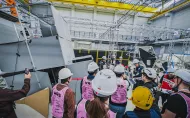 Dryzyna RAPTORS PL podczas zawodow w elektrowni w Japońskiej Fukushimie