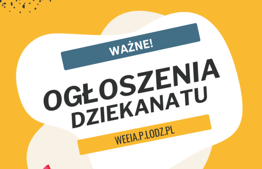 ogłoszenia dziekanatu