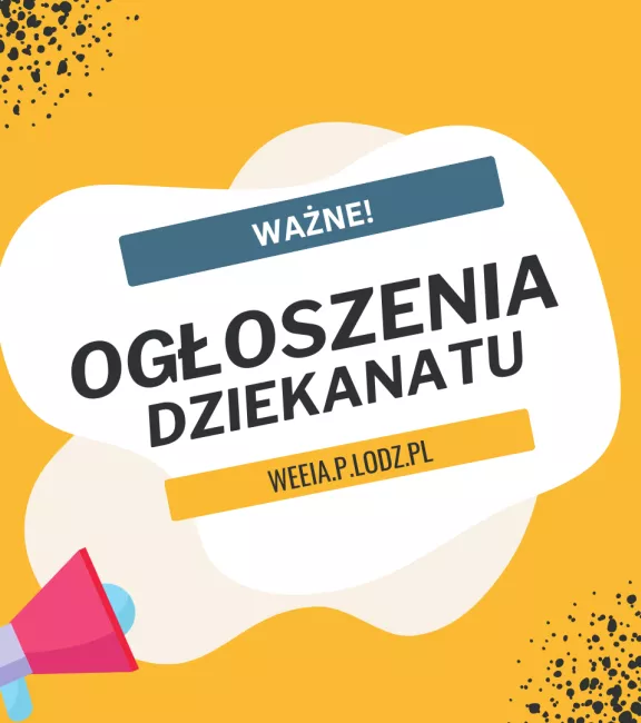 ogłoszenia dziekanatu